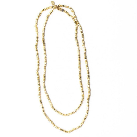 Erica Long Necklace Faceted