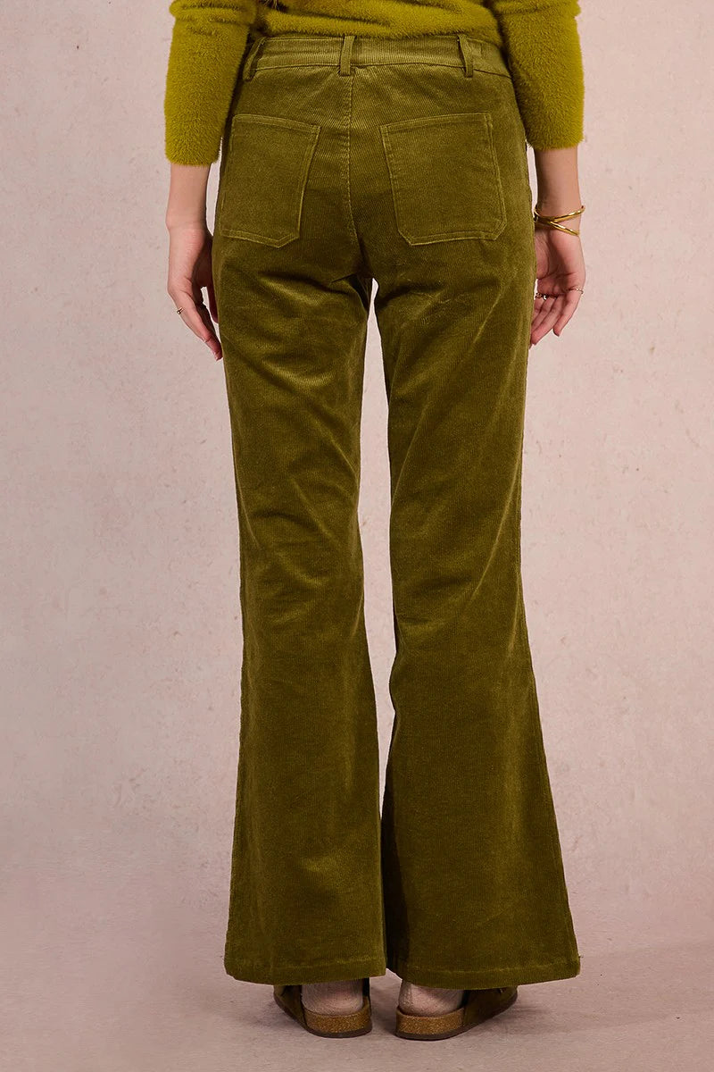 Corduroy Flare Pants