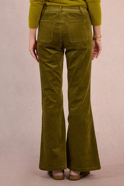 Corduroy Flare Pants