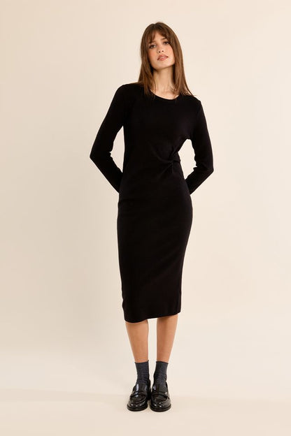 Knit Midi Dress