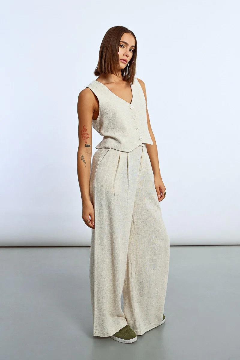 Linen Bolero