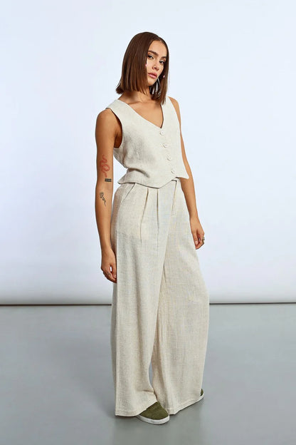 Linen Bolero