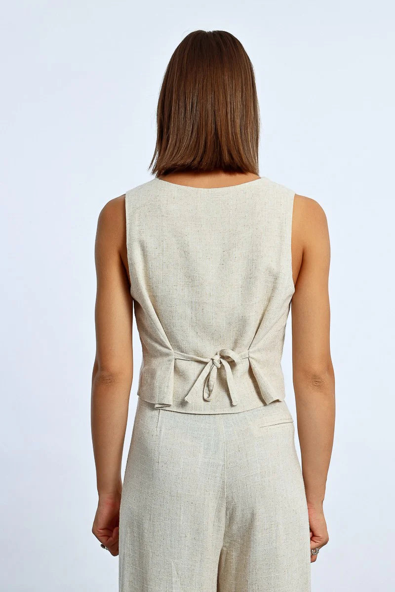 Linen Bolero