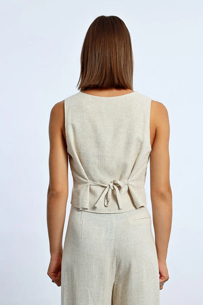 Linen Bolero