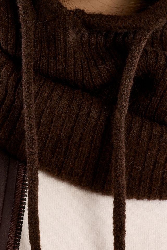 Ribbed Knit Balaclava