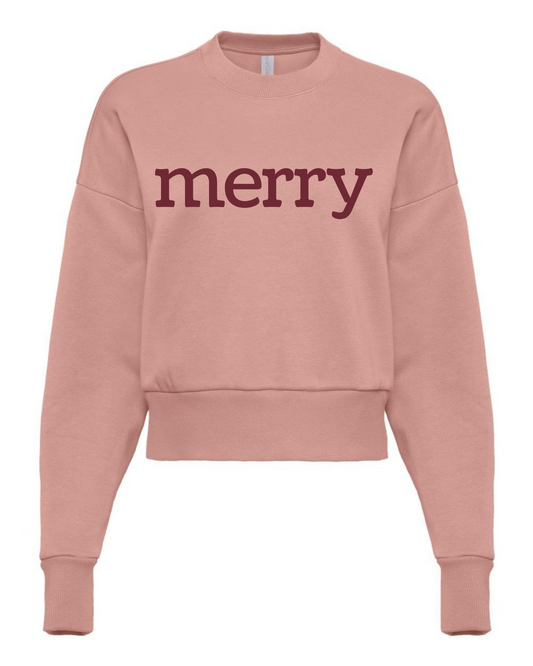Merry Graphic Sweatshirt