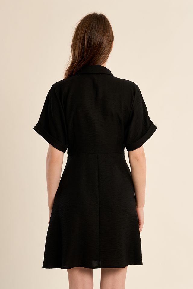 Tie Front Shirt Dress