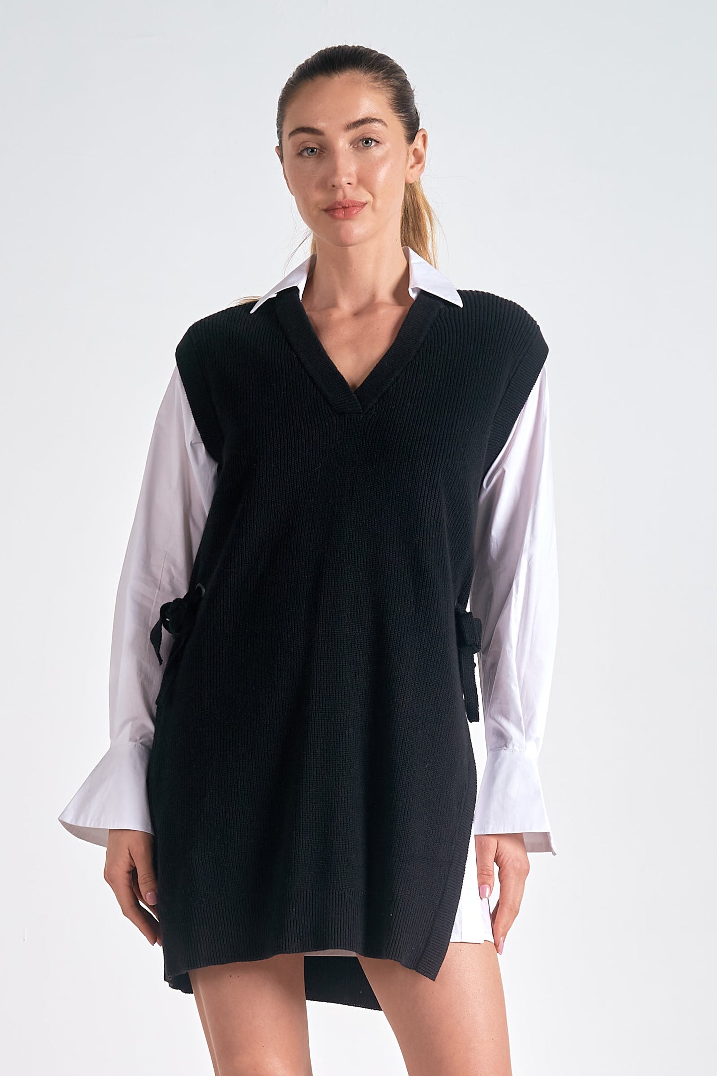 Twofer Sweater Dress