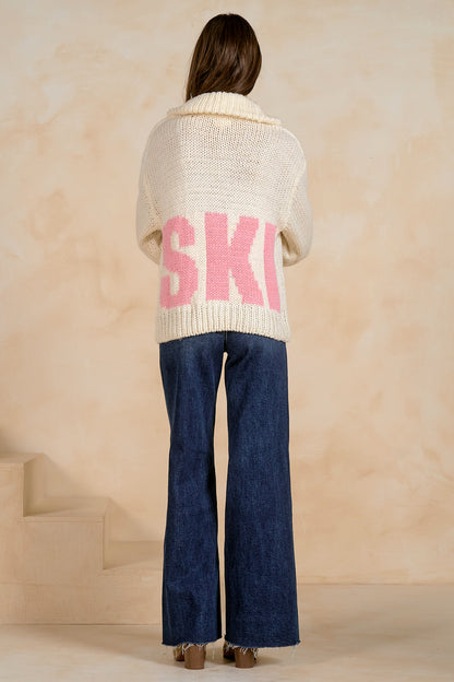 Quarter Zip Ski Sweater