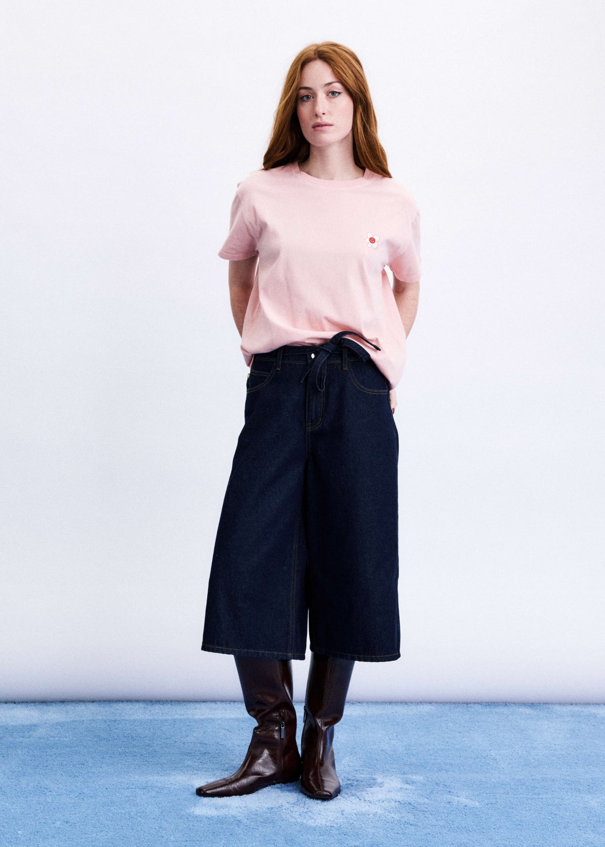 Sarakiniko Denim Gaucho Culottes