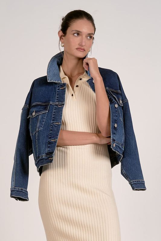 Two Tone Jean Jacket