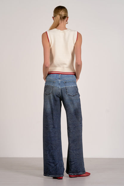 Chili Pepper Graphic Sleeveless Sweater