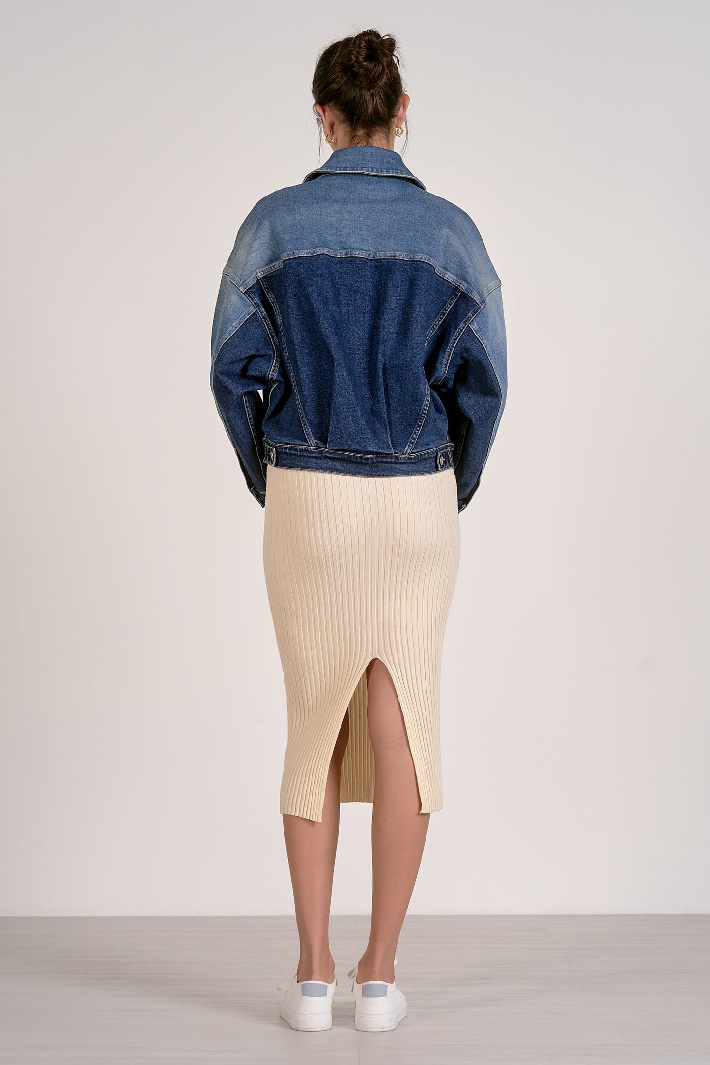 Two Tone Jean Jacket