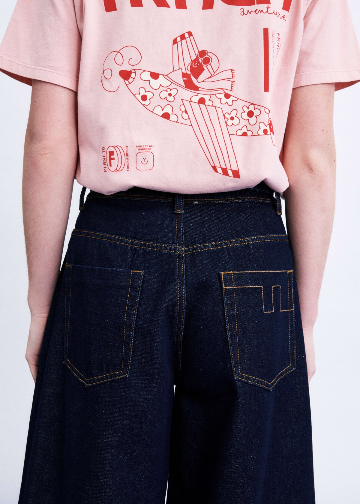 Sarakiniko Denim Gaucho Culottes