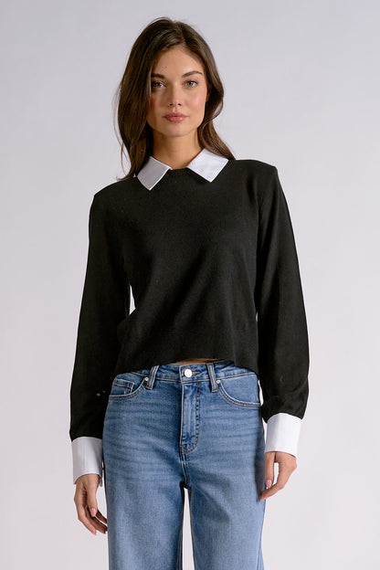 Layered Look Sweater