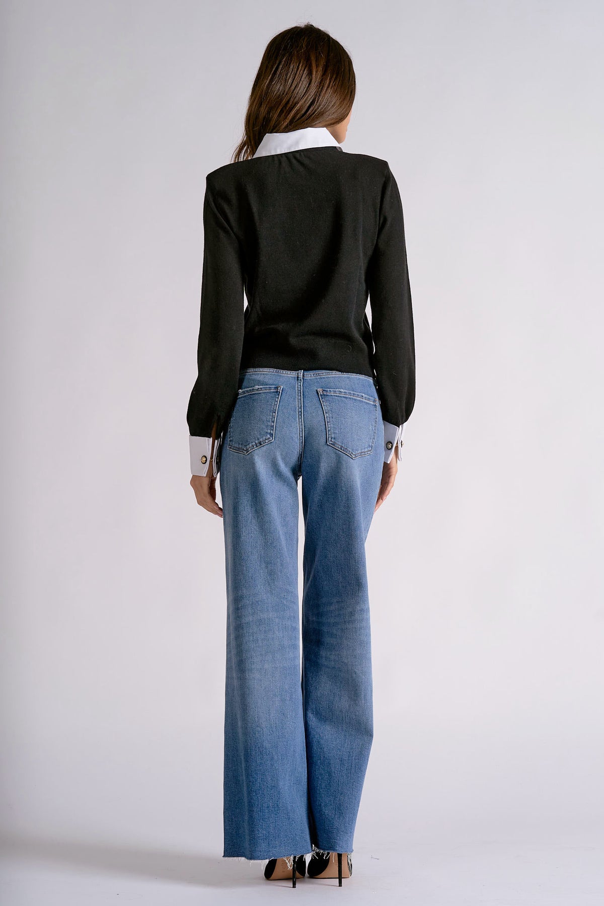 Layered Look Sweater