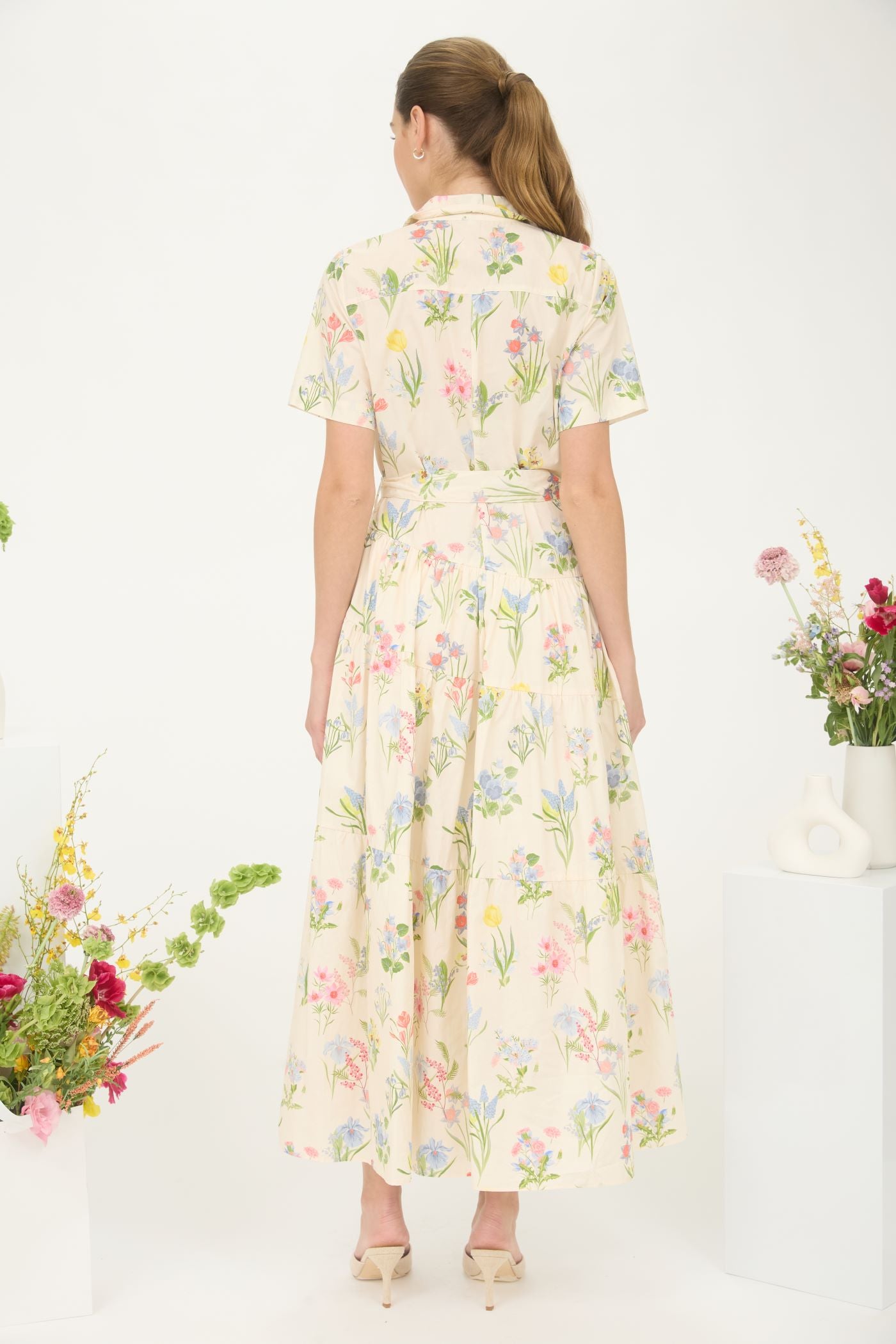 Floral Shirt Dress