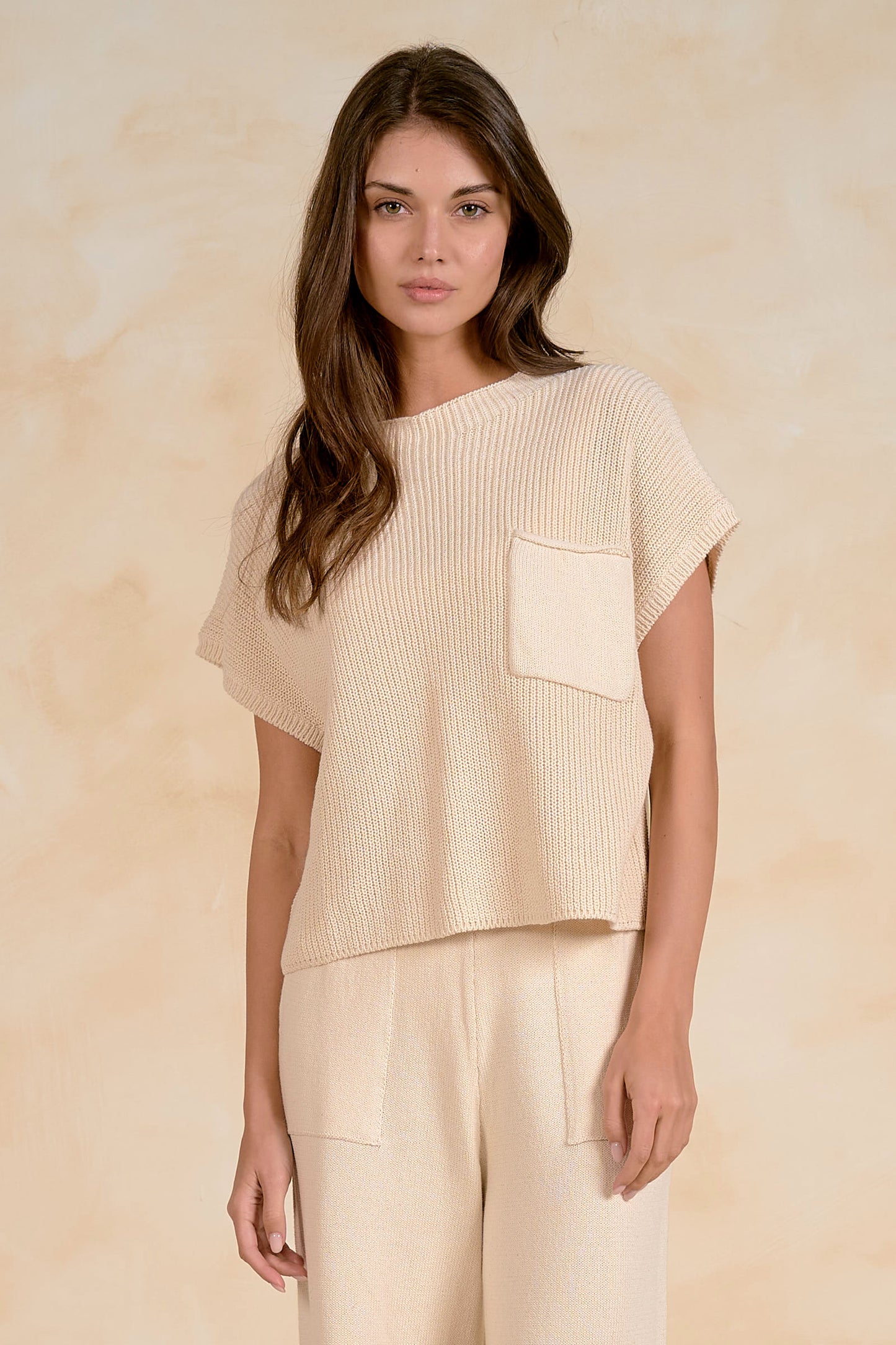 Cap Sleeve Sweater