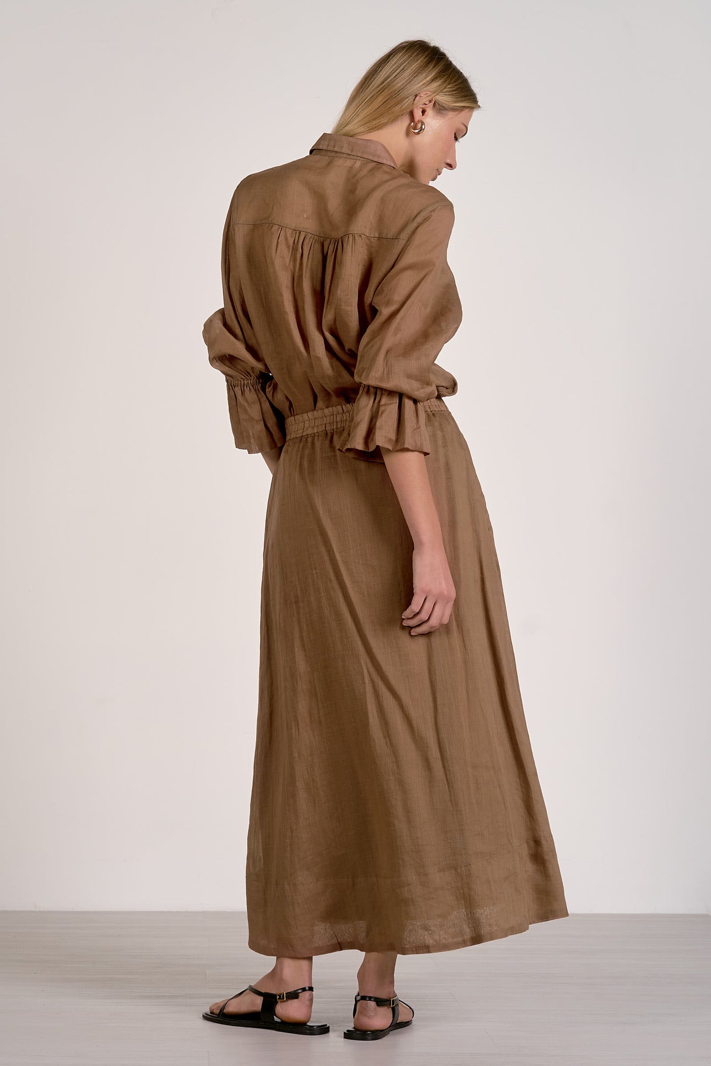 Slit Maxi Skirt