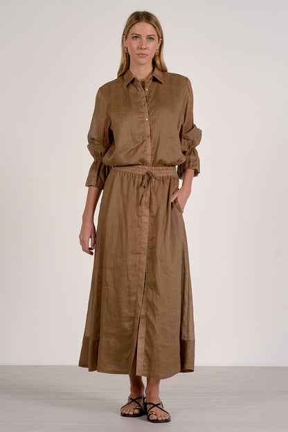 Slit Maxi Skirt