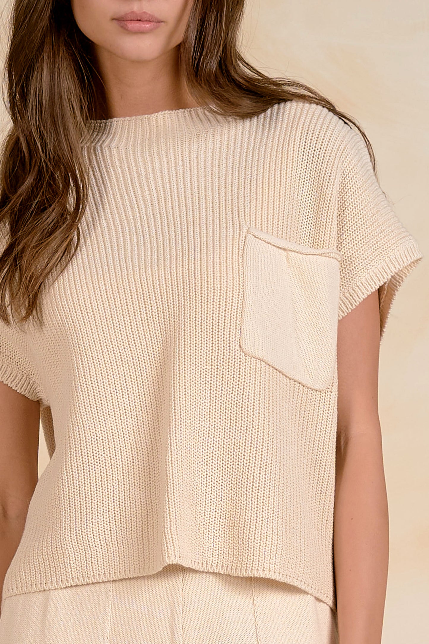 Cap Sleeve Sweater