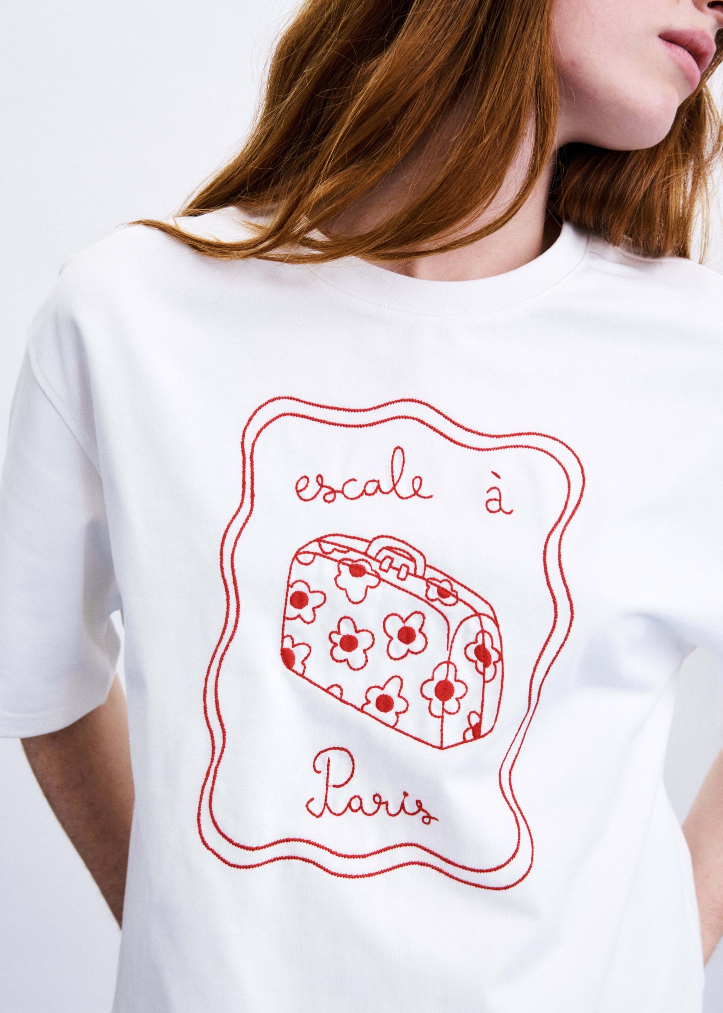 Valise Embroidered Tee Shirt