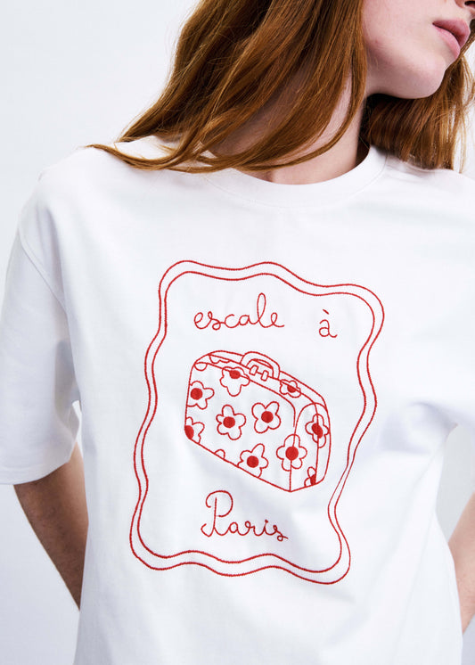 Valise Embroidered Tee Shirt
