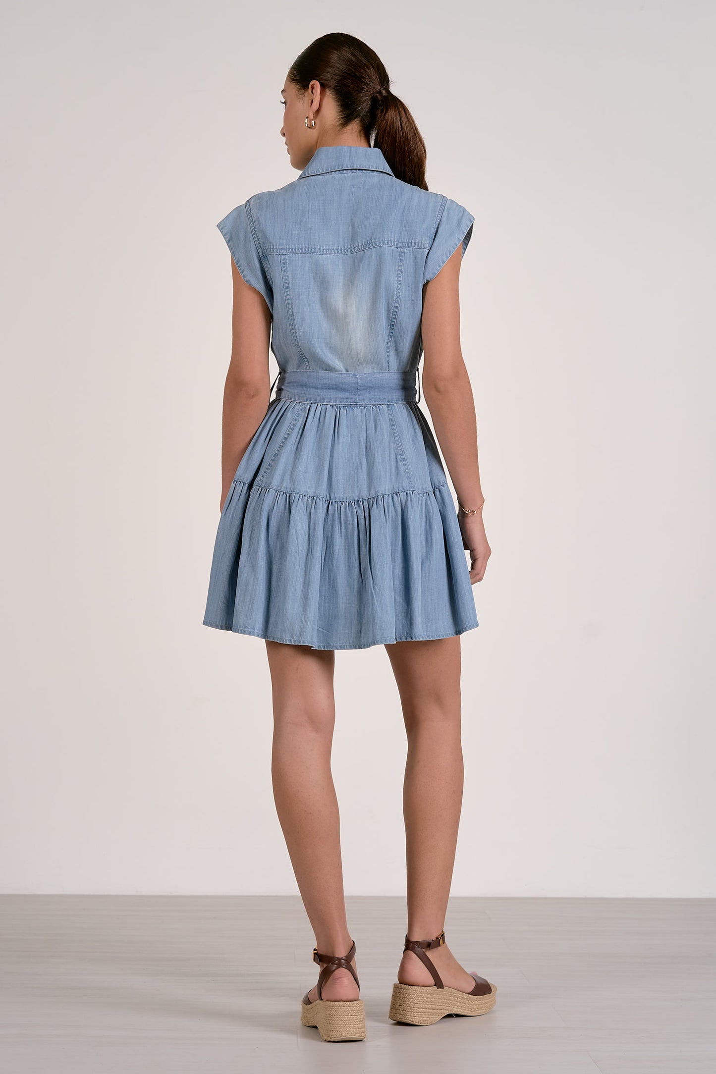 Chambray Shirt Dress