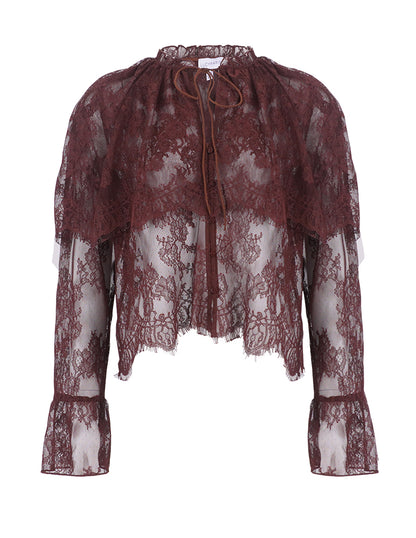 Lili Lace Capelet Top