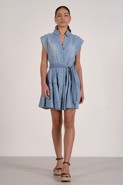 Chambray Shirt Dress