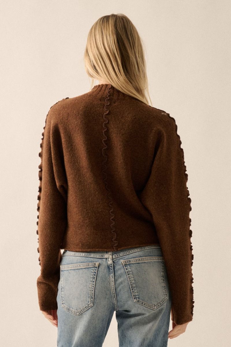 Exposed Seam Sweater