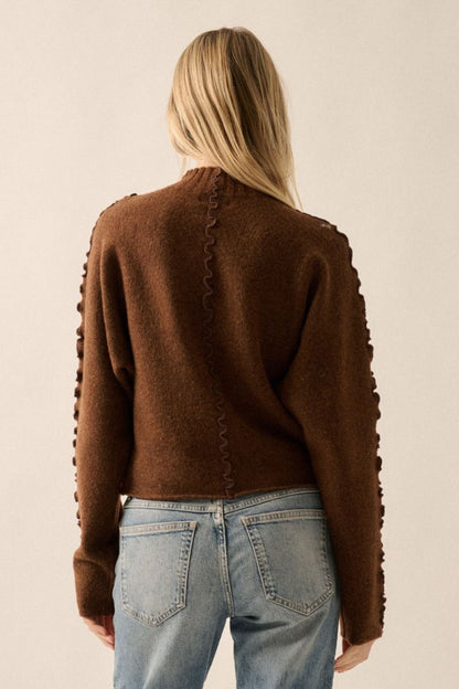 Exposed Seam Sweater