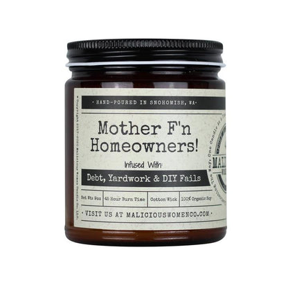 Malicious Women Candles - Life & Family Collection