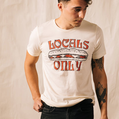 Locals Only Hoagie Graphic Tee