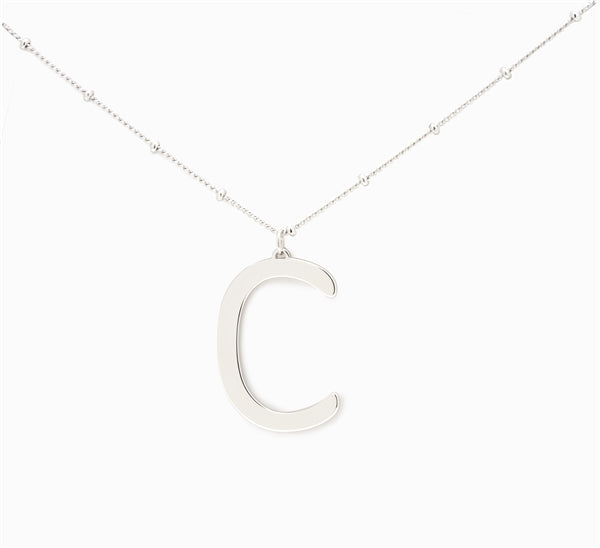 Lowercase Initial Necklace