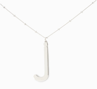 Lowercase Initial Necklace