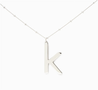 Lowercase Initial Necklace