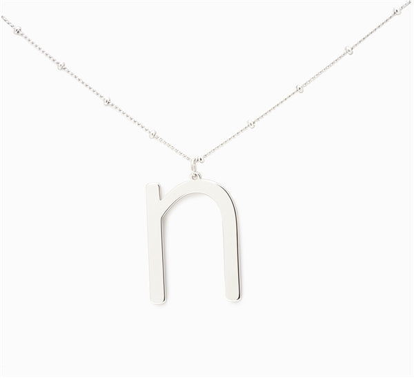 Lowercase Initial Necklace