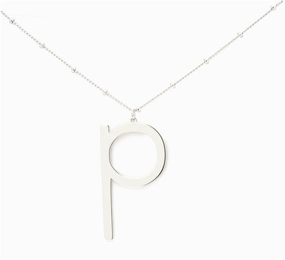 Lowercase Initial Necklace