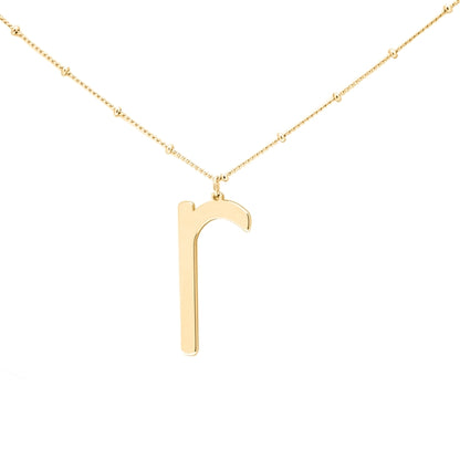 Lowercase Initial Necklace