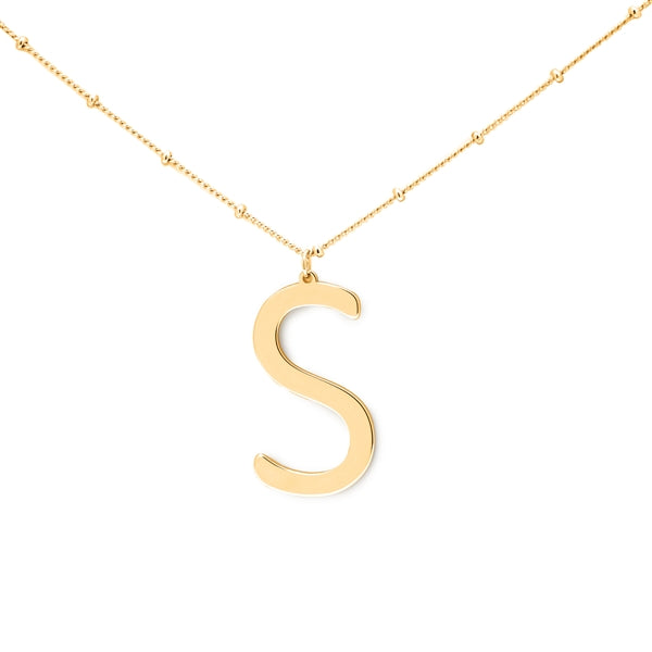 Lowercase Initial Necklace