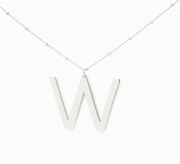 Lowercase Initial Necklace